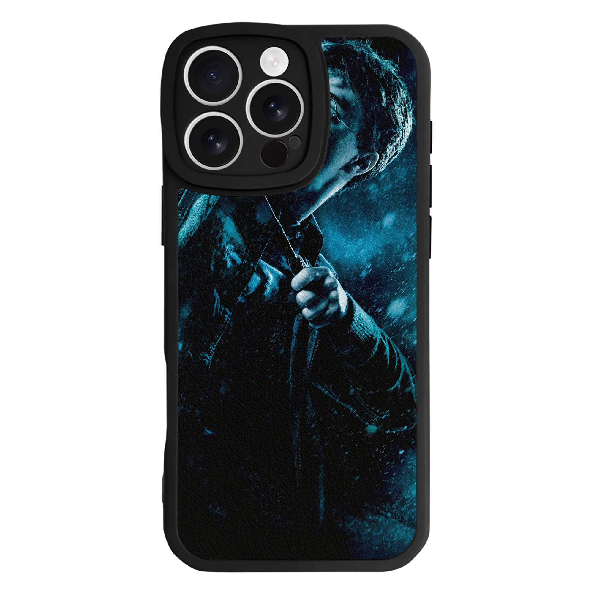 （画像用） Harry Potter ハリー・ポッターシリーズ 【iPhone 16シリーズ対応】シリコンスマホケース（レザー調） 材質：シリコン